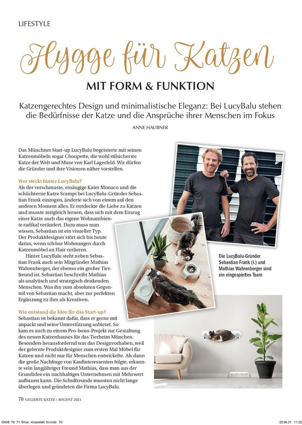 Geliebte Katze - August 2021