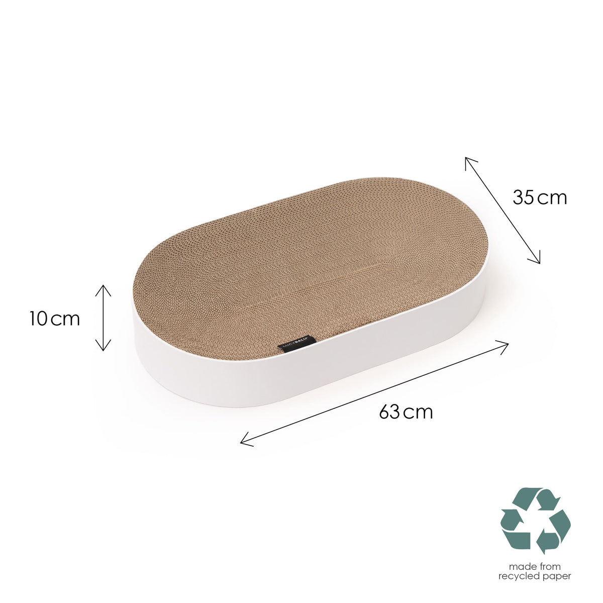 SCRATCHBED designer cardboard bed