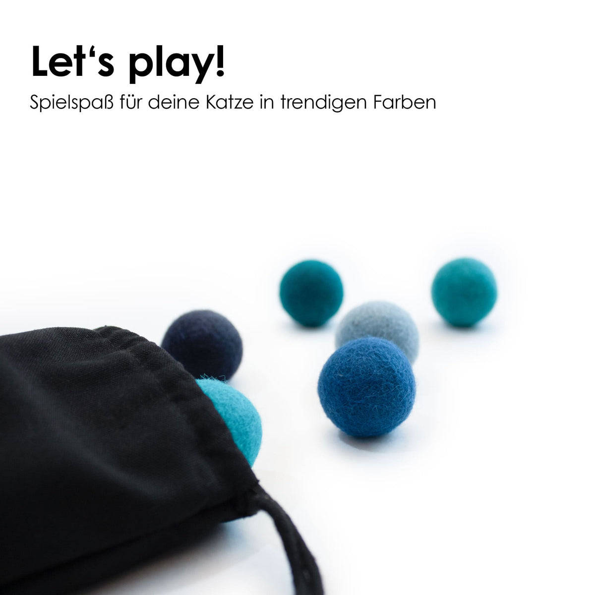 OCEAN VIBES Felt balls