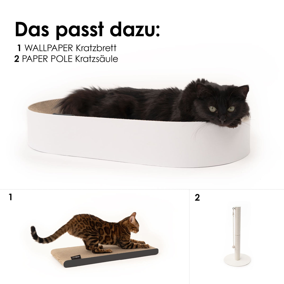 SCRATCHBED designer cardboard bed